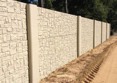 verti-crete privacy wall