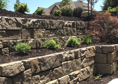 residential retaining wall